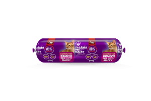 CBA saláma pre mačky s hydinou 400g